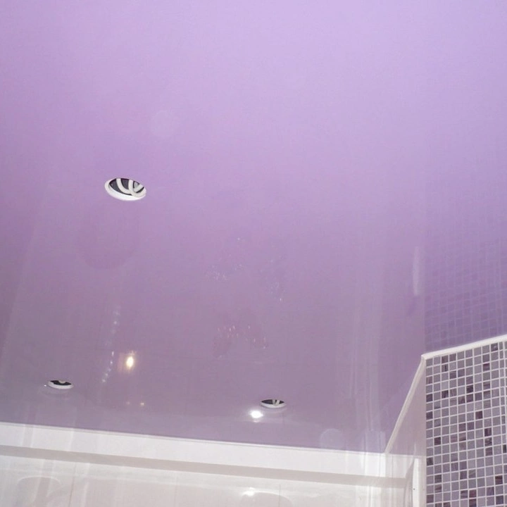 Сиреневые натяжные потолки Потолки Всем