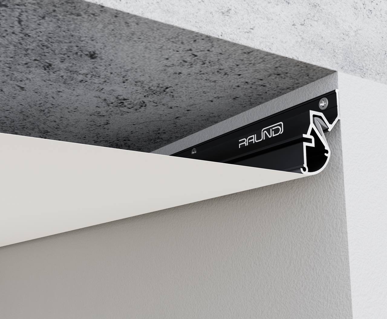 Теневые системы крепления для натяжных потолков Потолки Всем