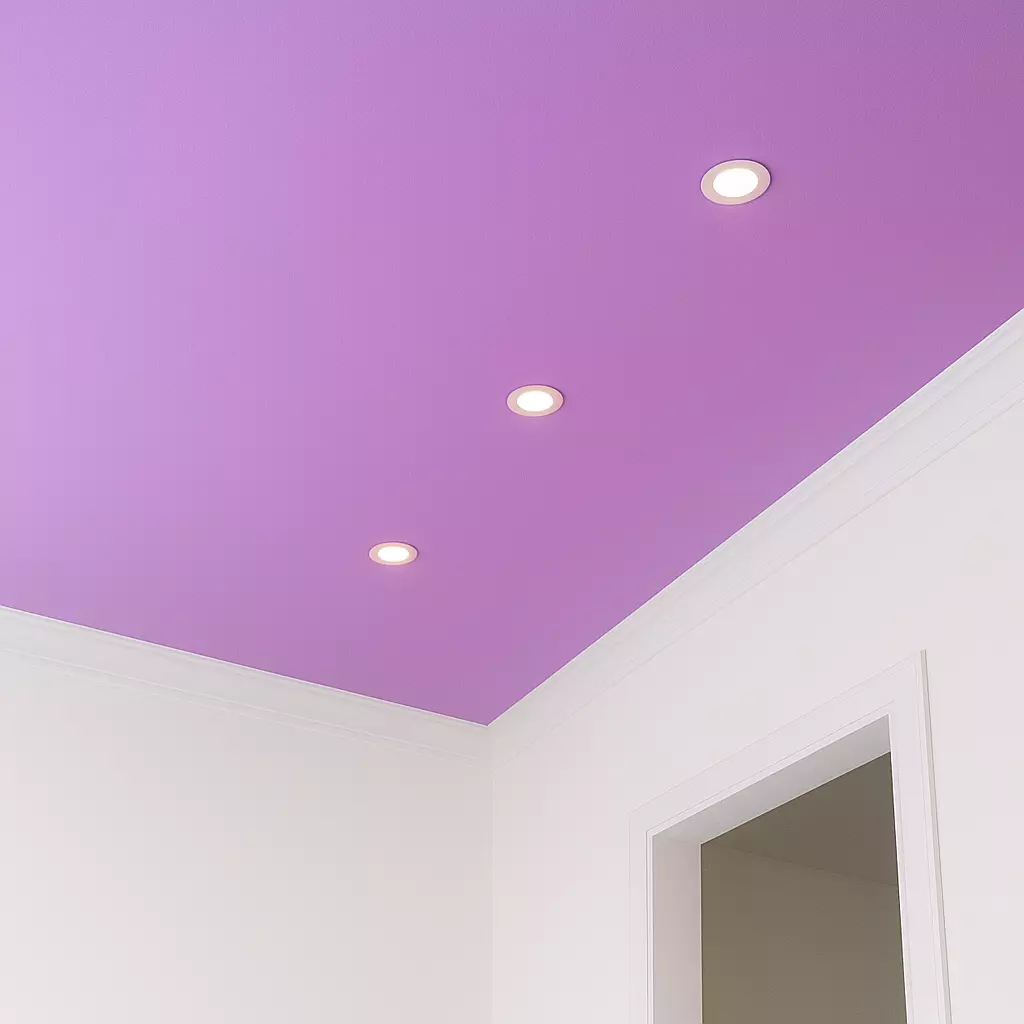 Сиреневые натяжные потолки Потолки Всем