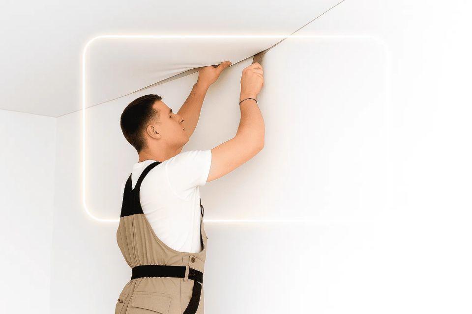 Установка натяжных потолков potolki-vsem.ru