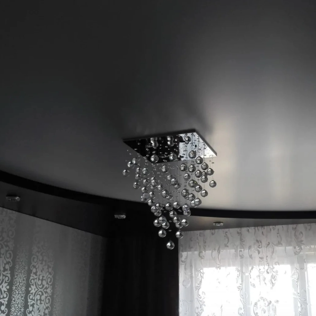 Черные натяжные потолки Потолки Всем