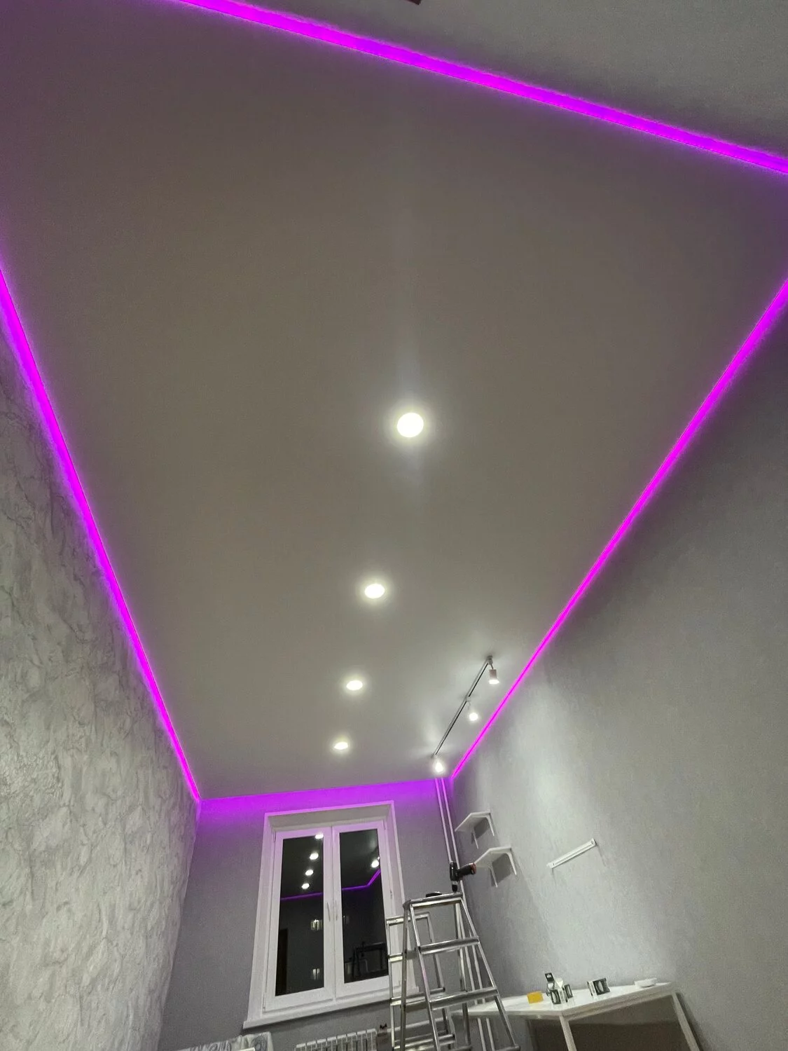 Натяжные потолки с подсветкой Потолки Всем