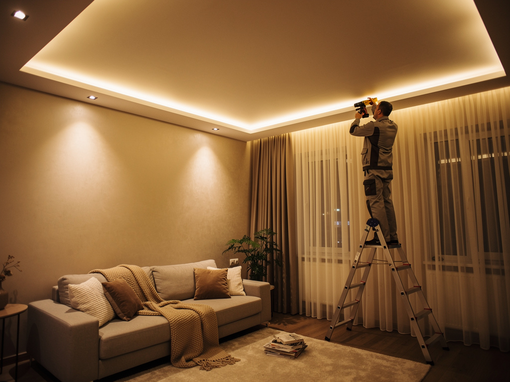 5 идей натяжных потолков, которые мгновенно сделают ваш дом уютнее Potolki-Vsem