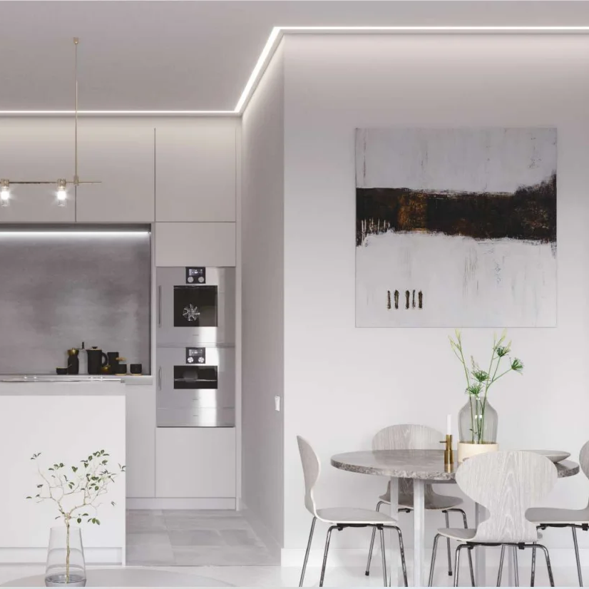 Профили Slott (Слот) для натяжных потолков Потолки Всем