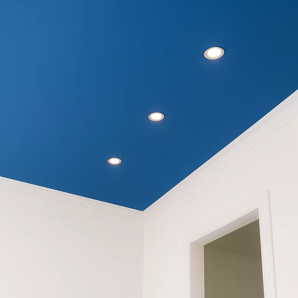 Синие натяжные потолки Потолки Всем