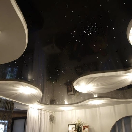 Криволинейные натяжные потолки Потолки Всем
