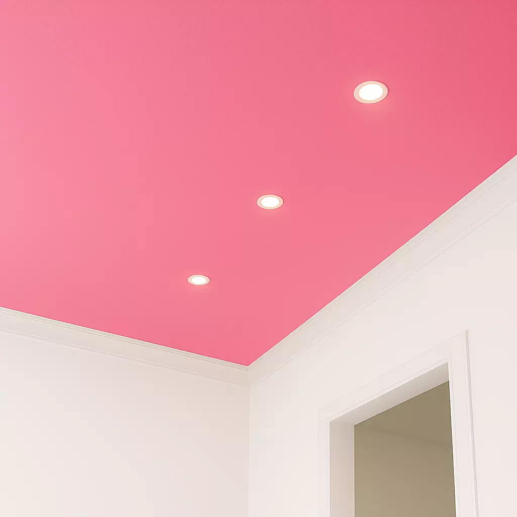 Розовые натяжные потолки Потолки Всем