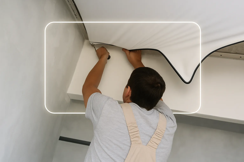 Демонтаж натяжного потолка potolki-vsem.ru