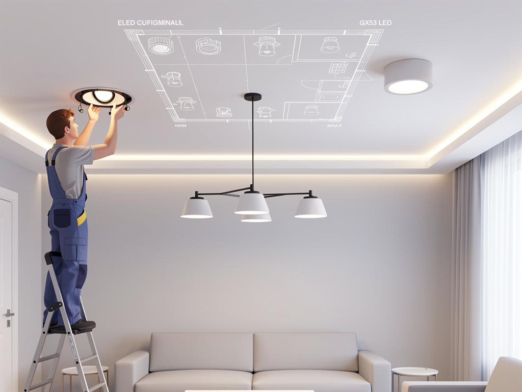 Какие светильники выбрать для натяжного потолка: безопасные LED, схема и ошибки монтажа Potolki-Vsem